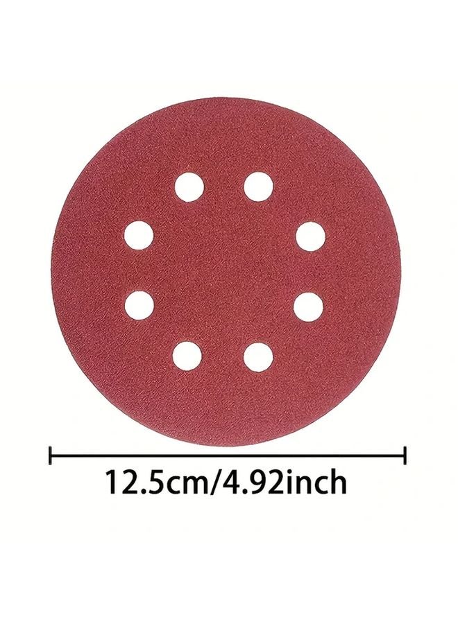 100pcs 5 Inch 125mm Sanding Discs 8 Hole Grits 60 to 1000 for Random Orbital Sander - Image 4